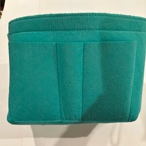 Turquoise Tiffany color Felt Organizer for Large purse.